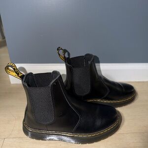 Dr. Martens Black Leather Chelsea Boots
